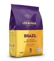 Кофе в зернах Lofbergs Brazil, 1 кг.