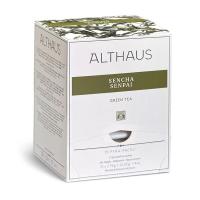 Чай зеленый Althaus Sencha Senpai в пирамидках 15x2,75гр. Чай зеленый Althaus Sencha Senpai в пирамидках 15x2,75гр.
