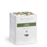 Чай зеленый Althaus Grun Matinee в пирамидках 15x2,75гр. Чай зеленый Althaus Grun Matinee в пирамидках 15x2,75гр.