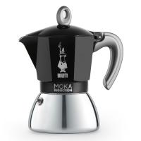 Гейзерная кофеварка Bialetti New Moka Induction Black (6 порций)