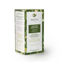 Чай зеленый Niktea Jasmine Oriental, пакетики 25x1.75 гр. Чай зеленый Niktea Jasmine Oriental, пакетики 25x1.75 гр.