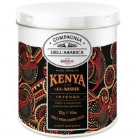 Кофе молотый Compagnia Dell`Arabica Kenya AA Washed, ж/б, 125 гр.