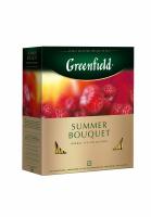 Чай травяной Greenfield Summer Bouquet, в пакетиках 100 х 2гр. Чай травяной Greenfield Summer Bouquet, в пакетиках 100 х 2гр.