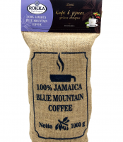 Кофе в зернах Jamaica Blue Mountain Medium, средняя обжарка, джут, 1 кг.