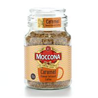 Кофе растворимый сублимированный Moccona Caramel с ароматом карамели, 95 г