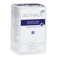 Чай черный Althaus Darjeeling Highlands пакетики 20x1,75гр. Чай черный Althaus Darjeeling Highlands пакетики 20x1,75гр.
