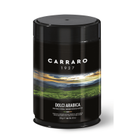 Кофе молотый Carraro Dolci Arabica 100%, ж/б, 250 г.