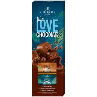Шоколадные конфеты Niederegger Coffee Crisp & Double Choc молочного и темного шоколада с начинкой из какао-крема, 100 г
