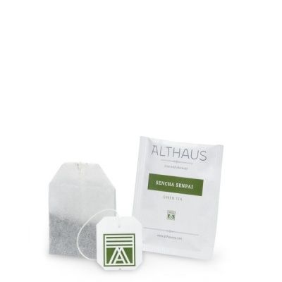 Чай зеленый Althaus Sencha Senpai пакетики 20x1,75гр.