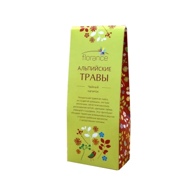 Чай травяной Florance Альпийские Травы, 75г.