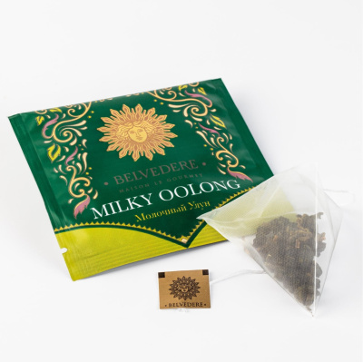Чай черный Belvedere Milky Oolong в пирамидках 100x3гр. Чай черный Belvedere Milky Oolong в пирамидках 100x3гр.
