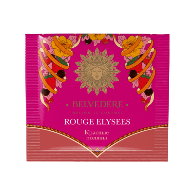 Чай черный Belvedere Rouge Elysees в пирамидках 20x3,5гр.