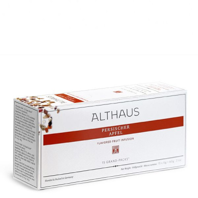 Чай фруктовый Althaus Persischer Apfel пакетики для чайника 15x4гр.