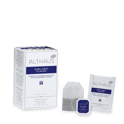 Чай черный Althaus Earl Grey Classic пакетики 20x1,75гр. Чай черный Althaus Earl Grey Classic пакетики 20x1,75гр.