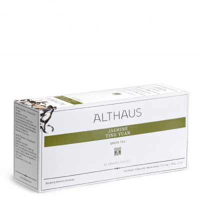 Чай зеленый Althaus Jasmine Ting Yuan пакетики для чайника 15x4гр.