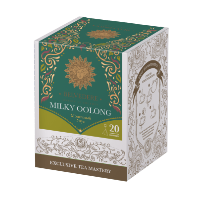 Чай черный Belvedere Milky Oolong в пирамидках 20x3гр.