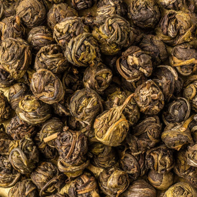 Чай зеленый Belvedere Жасминовая Жемчужина Дракона, 100г.